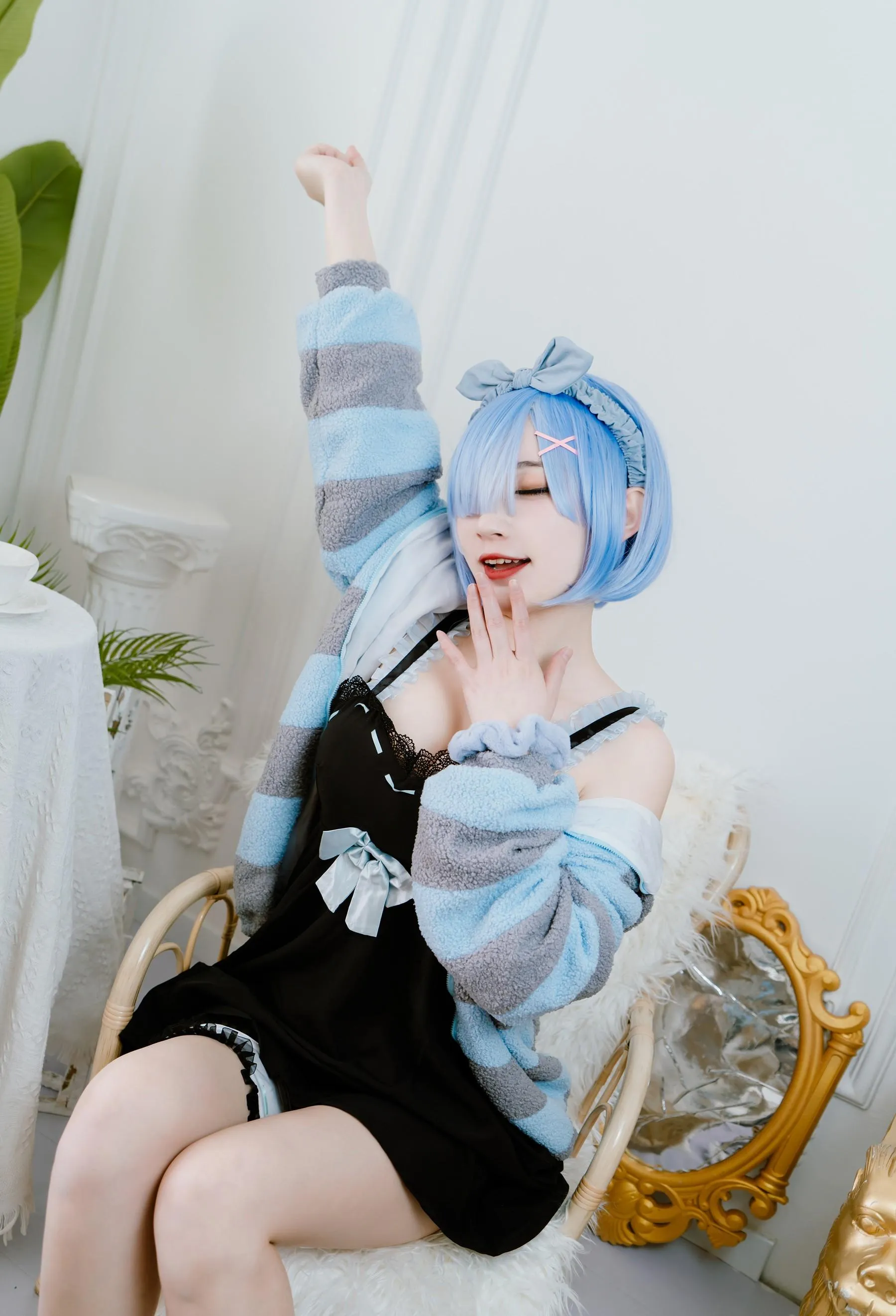 桃墨公子 – NO.06 居家的蕾姆 [24P]插图3